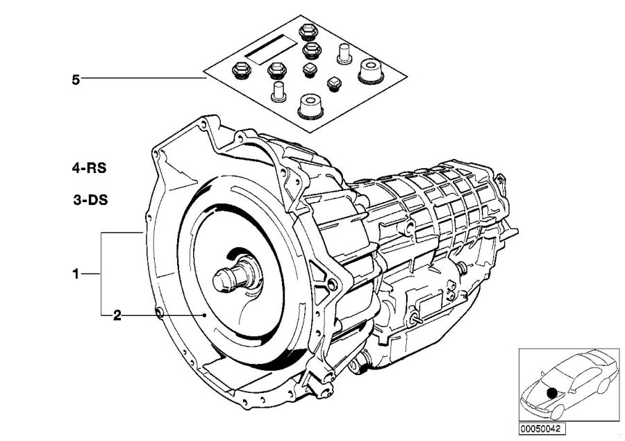 24411215762 - Bmw Torque Converter. W2 